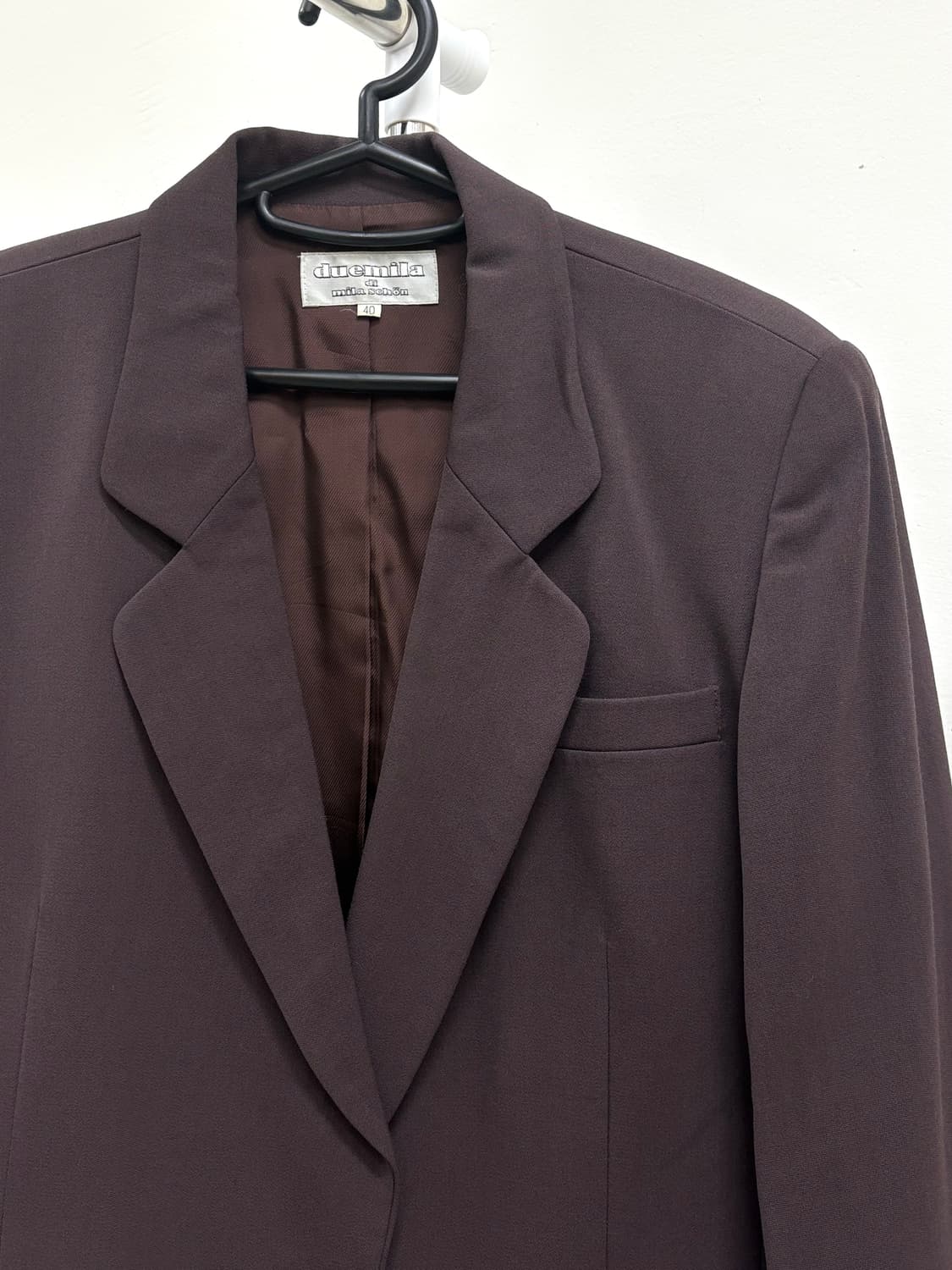 빈티지 브라운 블레이저 자켓 상품이미지7