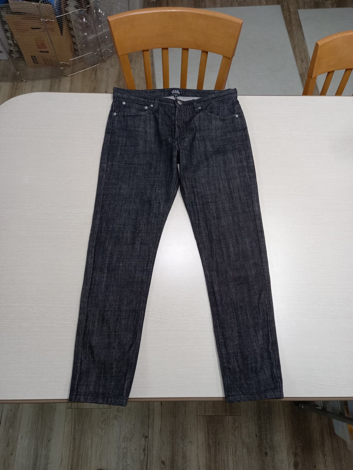 29 A.P.C Macau 슬림일자진 블랙 29-524 상품이미지1