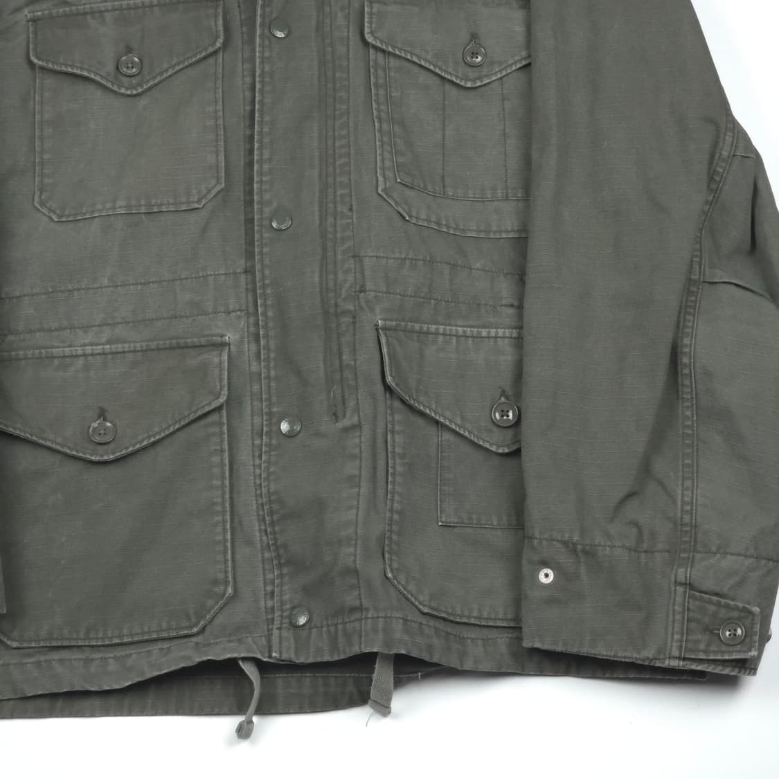 [L] 엔지니어드가먼츠 코튼 필드파카 (카키) 상품이미지2