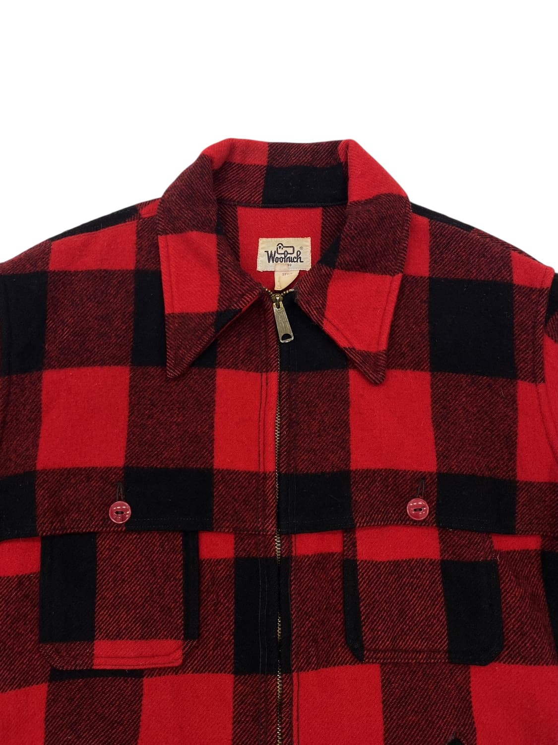 70's 울리치 버팔로 체크 크루저 자켓 상품이미지3