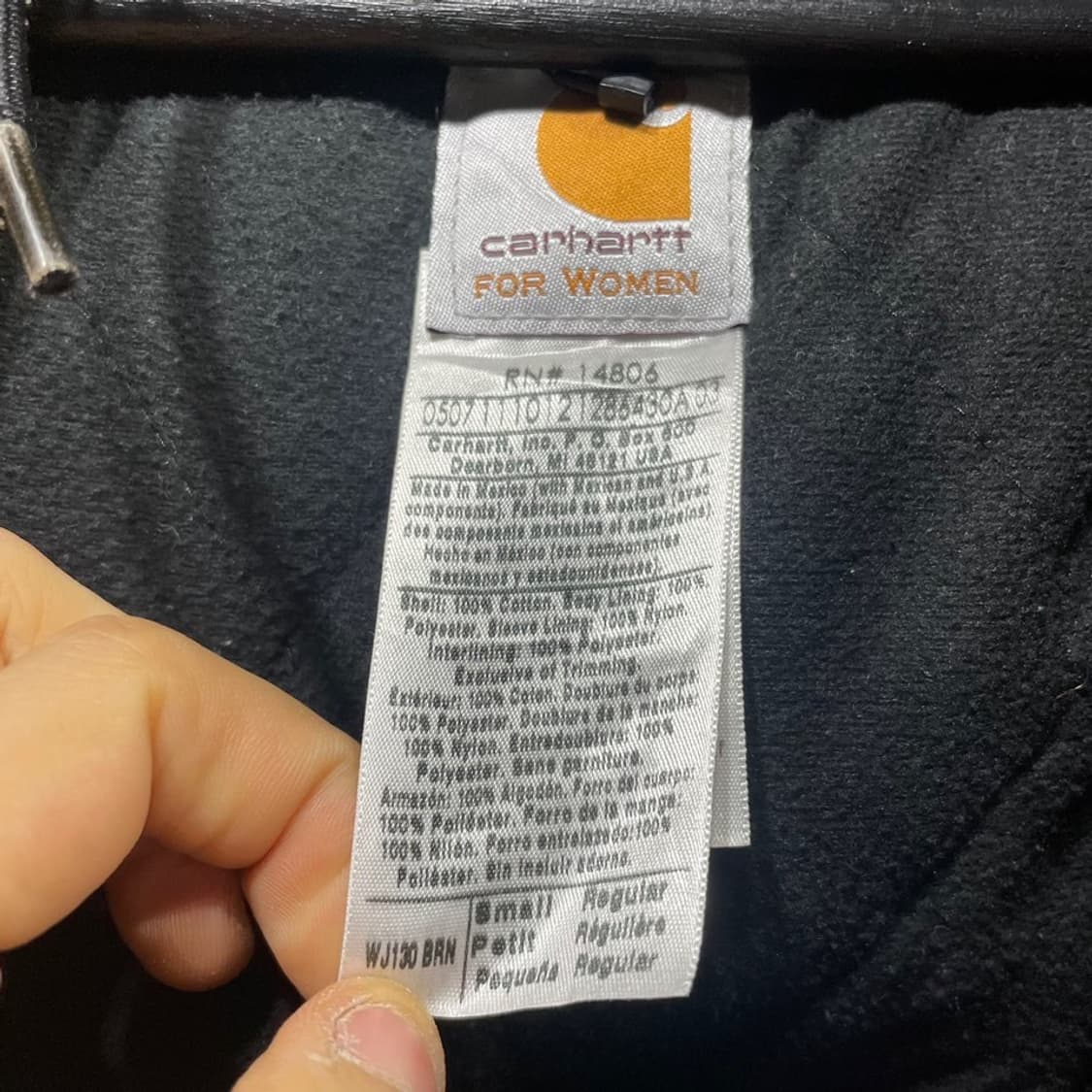 칼하트 워크 덱 후드자켓 상품이미지3