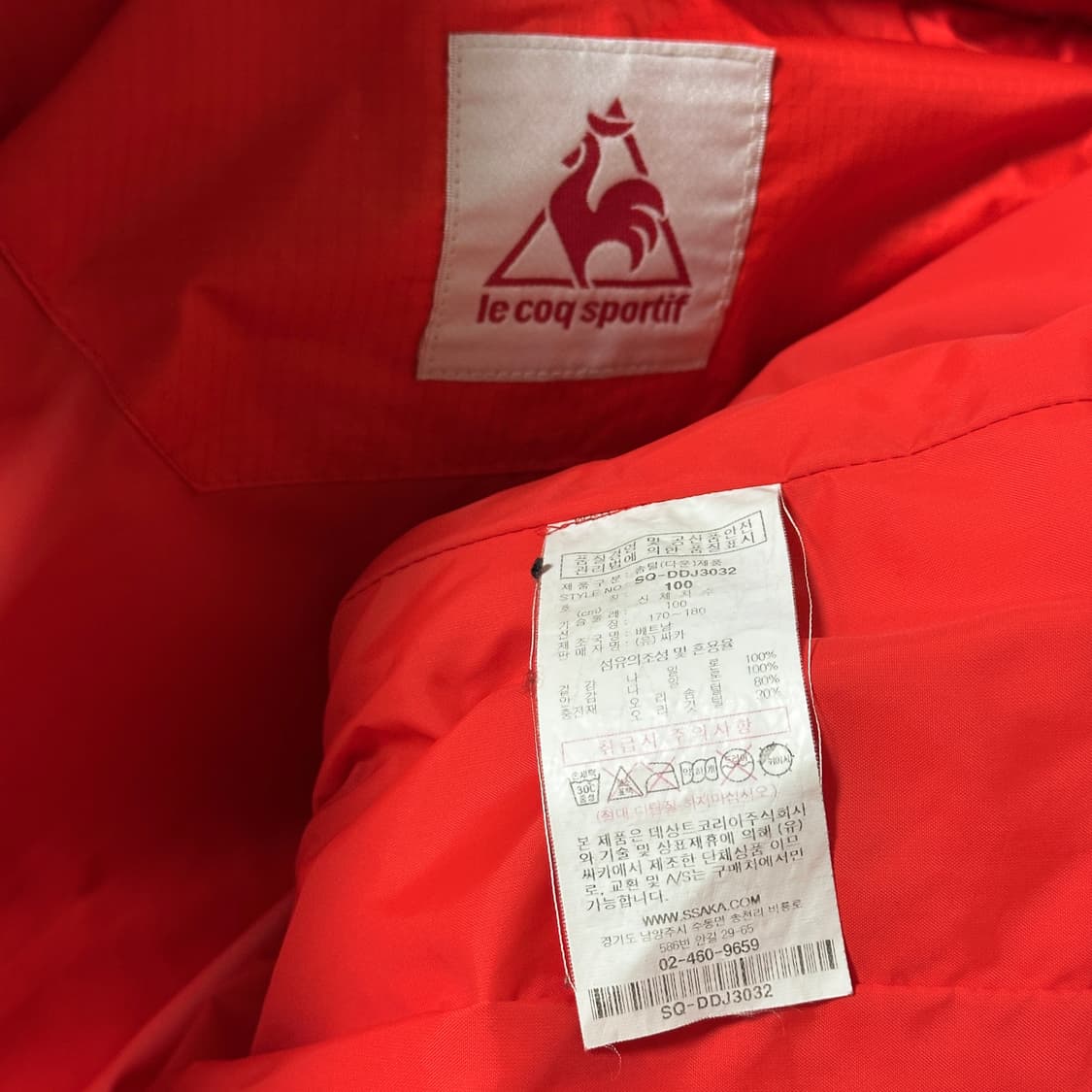 르꼬끄 다운 하프 코트 상품이미지6