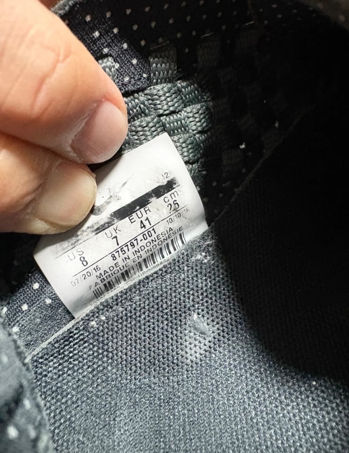 나이키 풋스케이프 우븐 블랙 상품이미지3