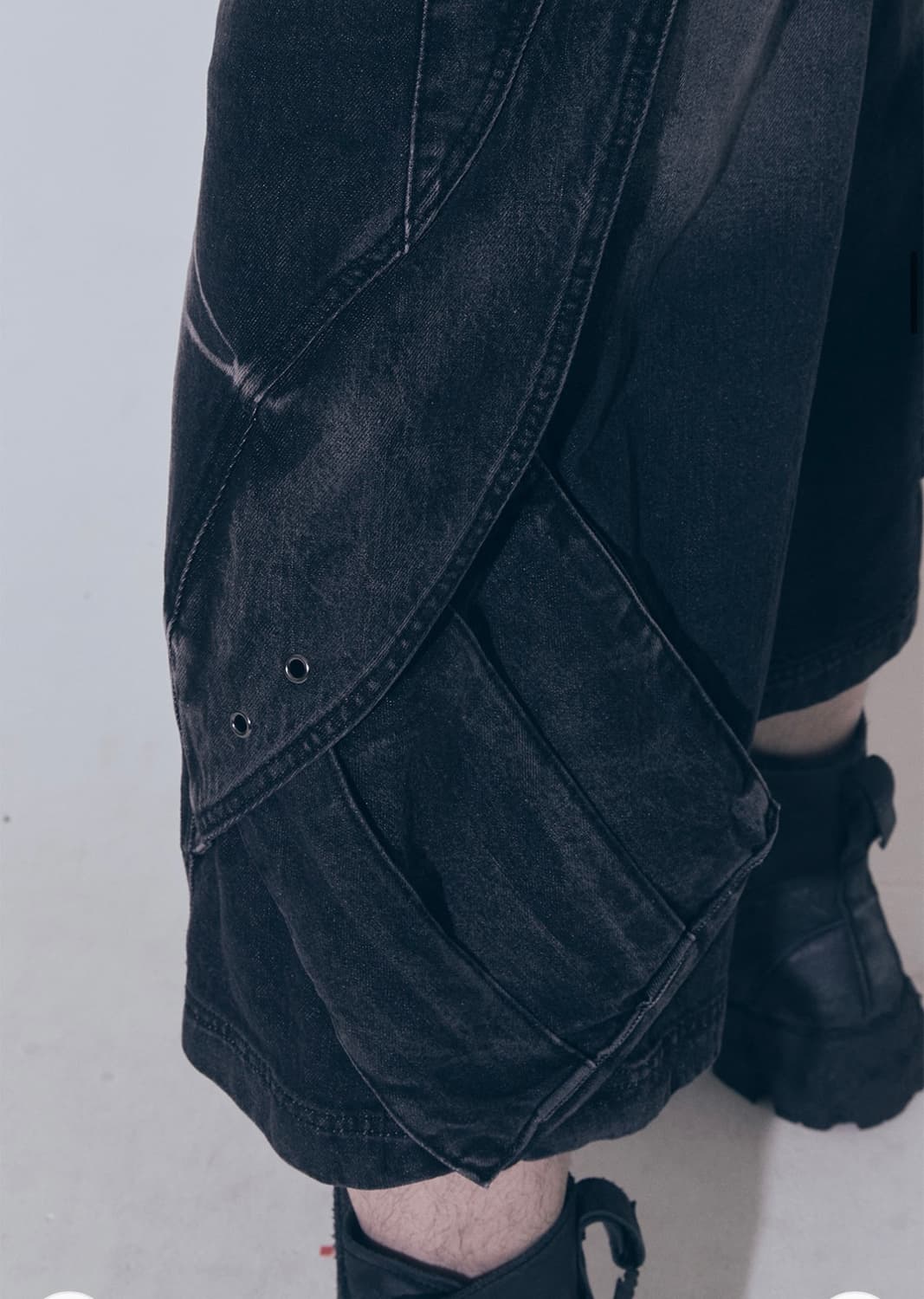 비엘알 Curved Cover Cargo Bermuda Pants 상품이미지3