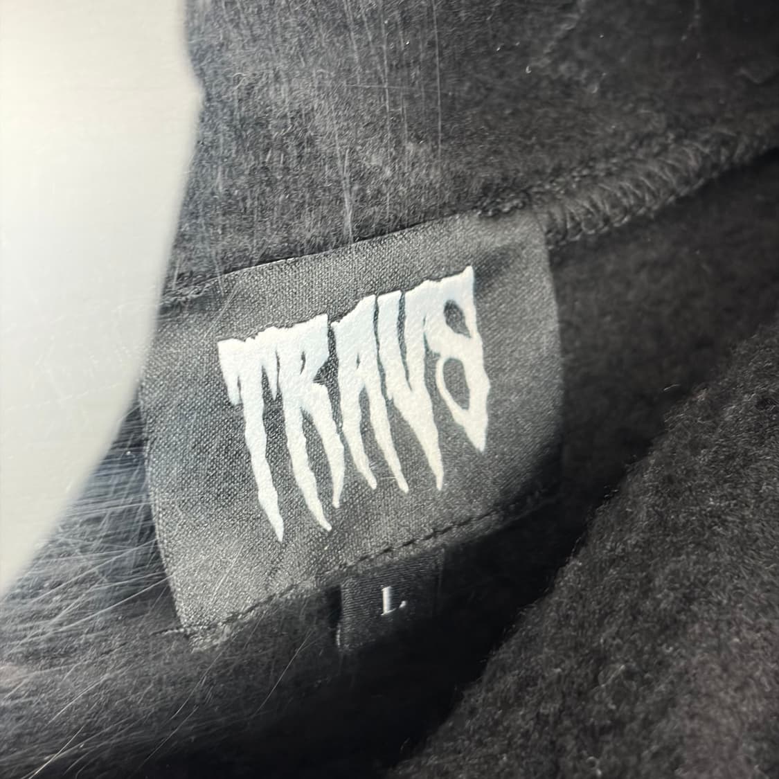 Travs 트라비스 마스크 후드 티셔츠 상품이미지3