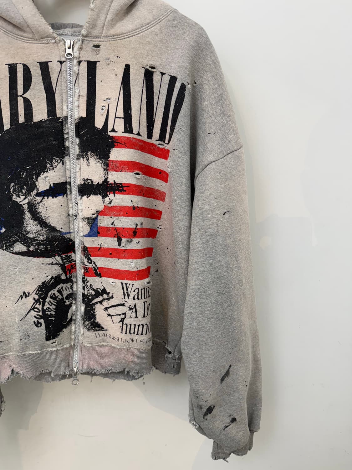 빈티지 후드집업(기모) 상품이미지3