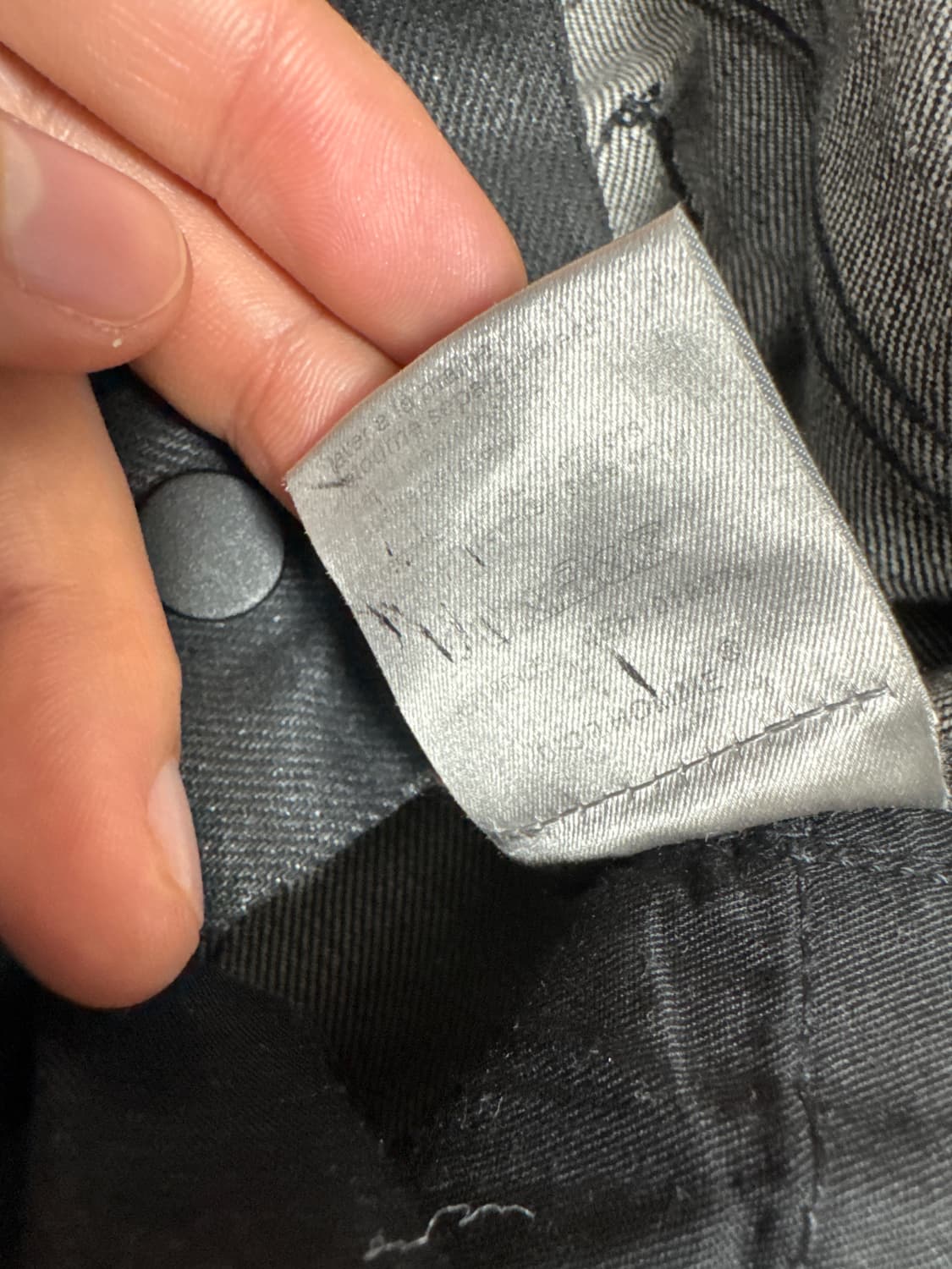 디올옴므 04ss 왁스 코팅 디스진 상품이미지4