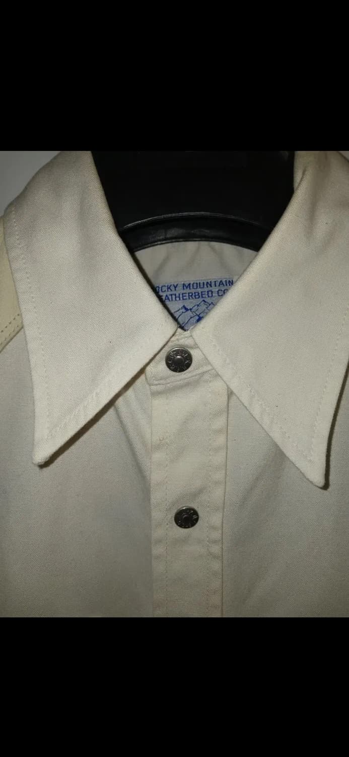 RMF HEAVY COTTON CANVAS WESTERN SHIRTS 상품이미지4