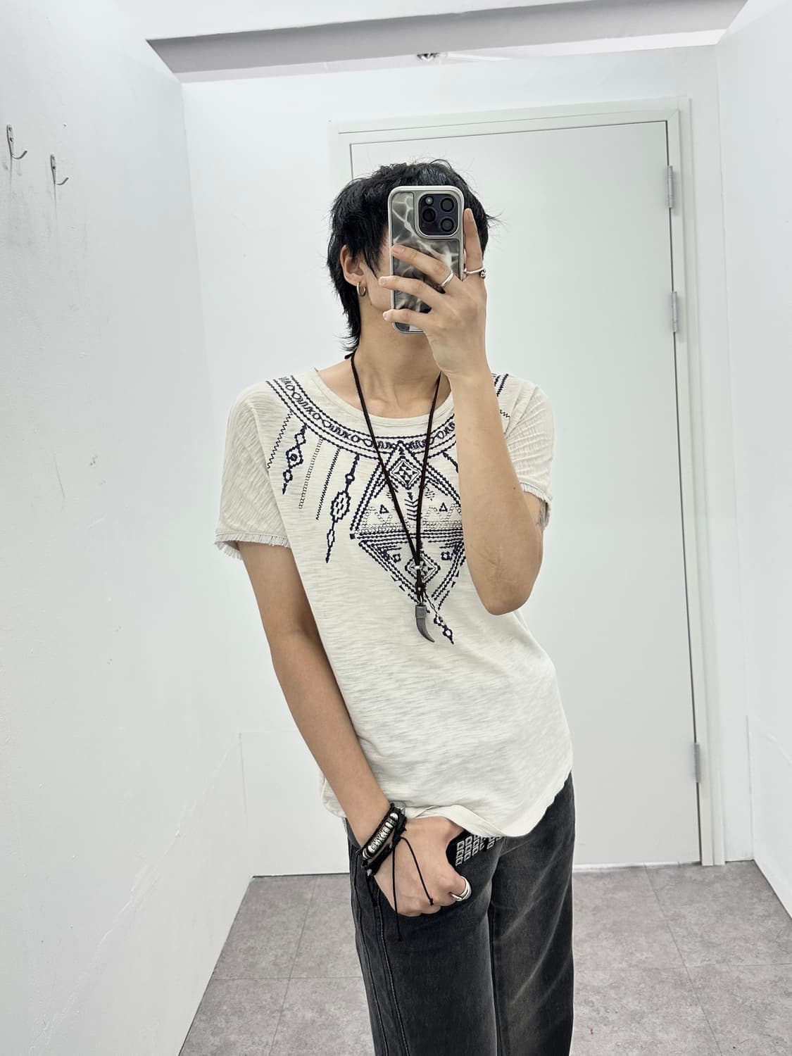 Olivia Lauren tribal printing tee 상품이미지1