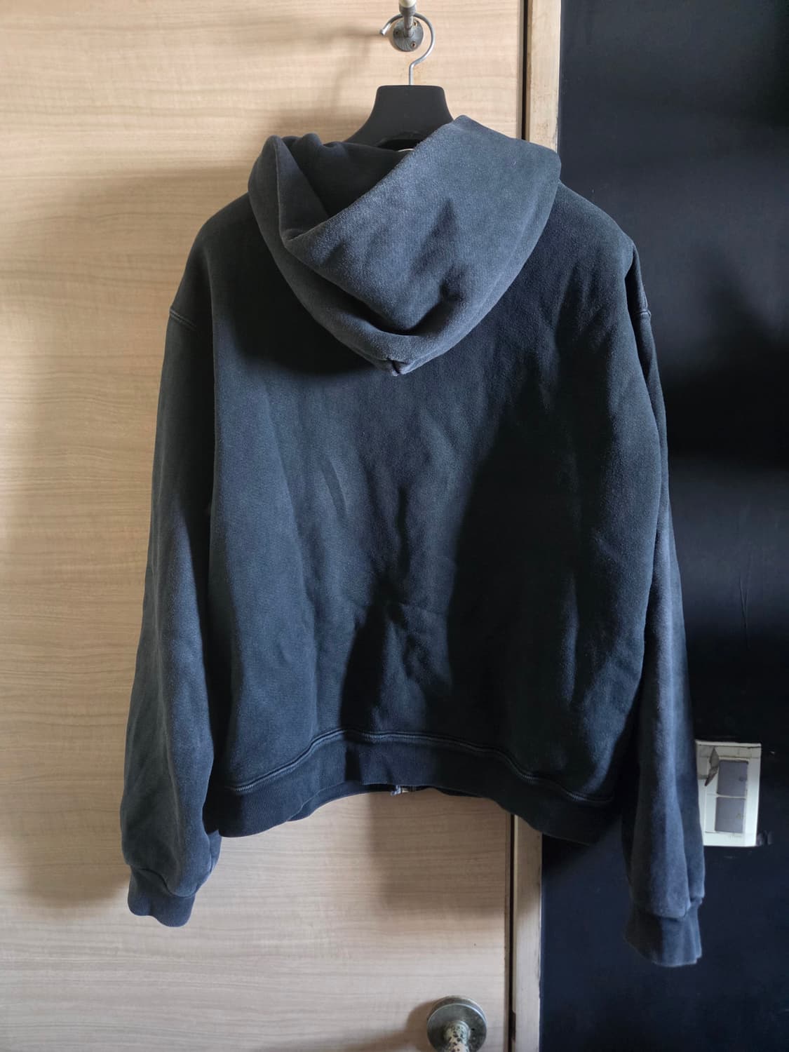 m) 아킴보 클럽 페이디드 블랙 후드집업 상품이미지3