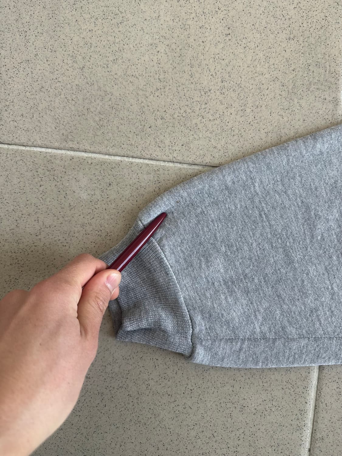 90s 빈티지 러셀 후드 그레이 XL USA 상품이미지7