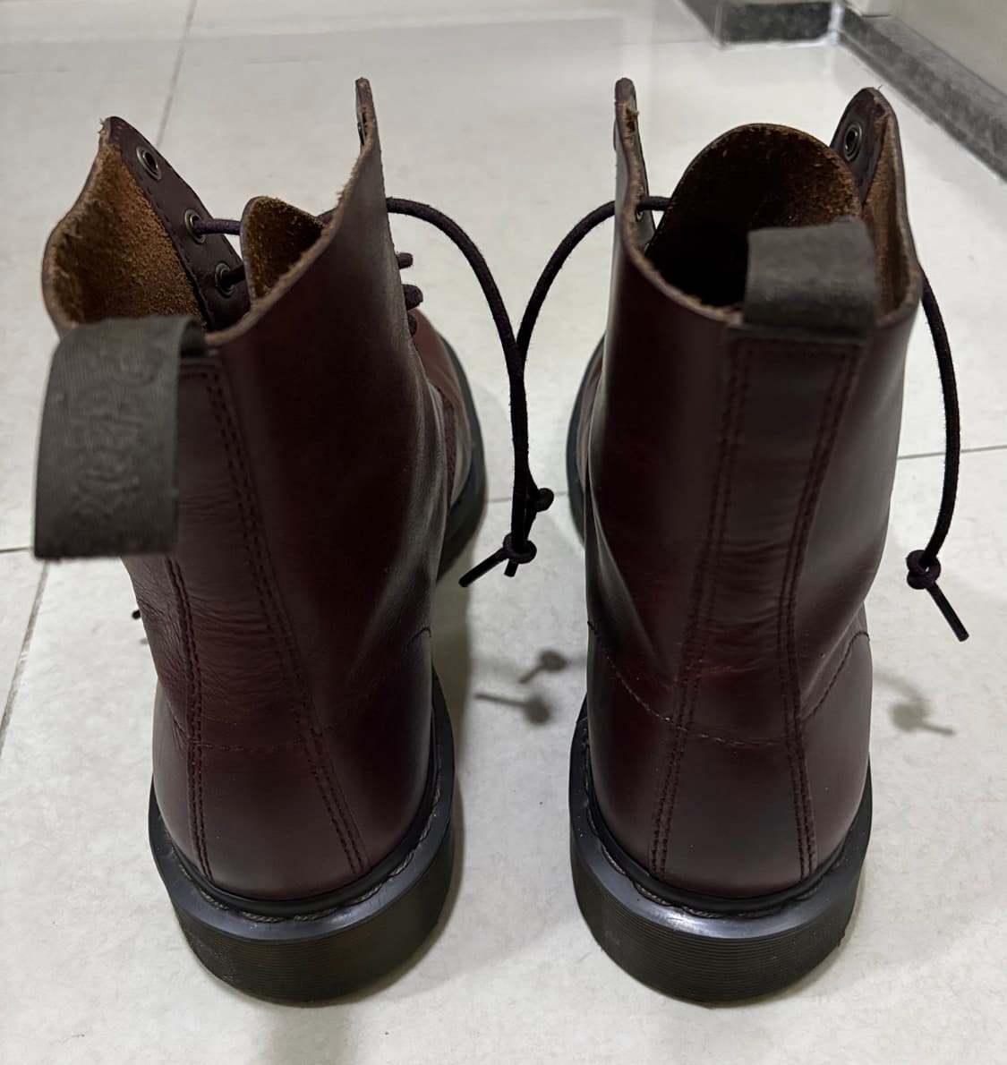 (290) 닥터마틴 1460 버건디 부츠 워커  상품이미지4