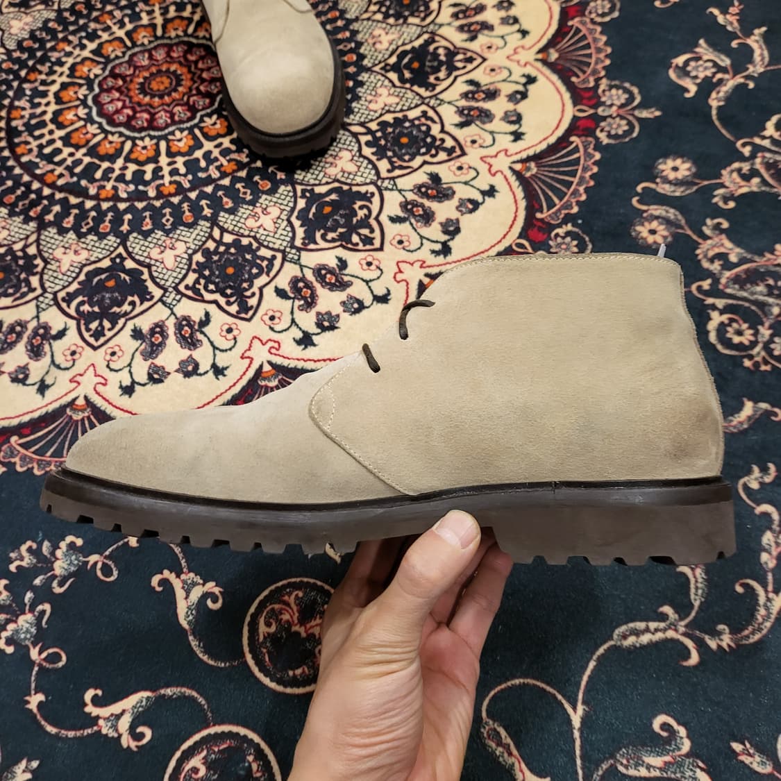 타임 옴므 스웨이드 처카 부츠 260m (41) 상품이미지5