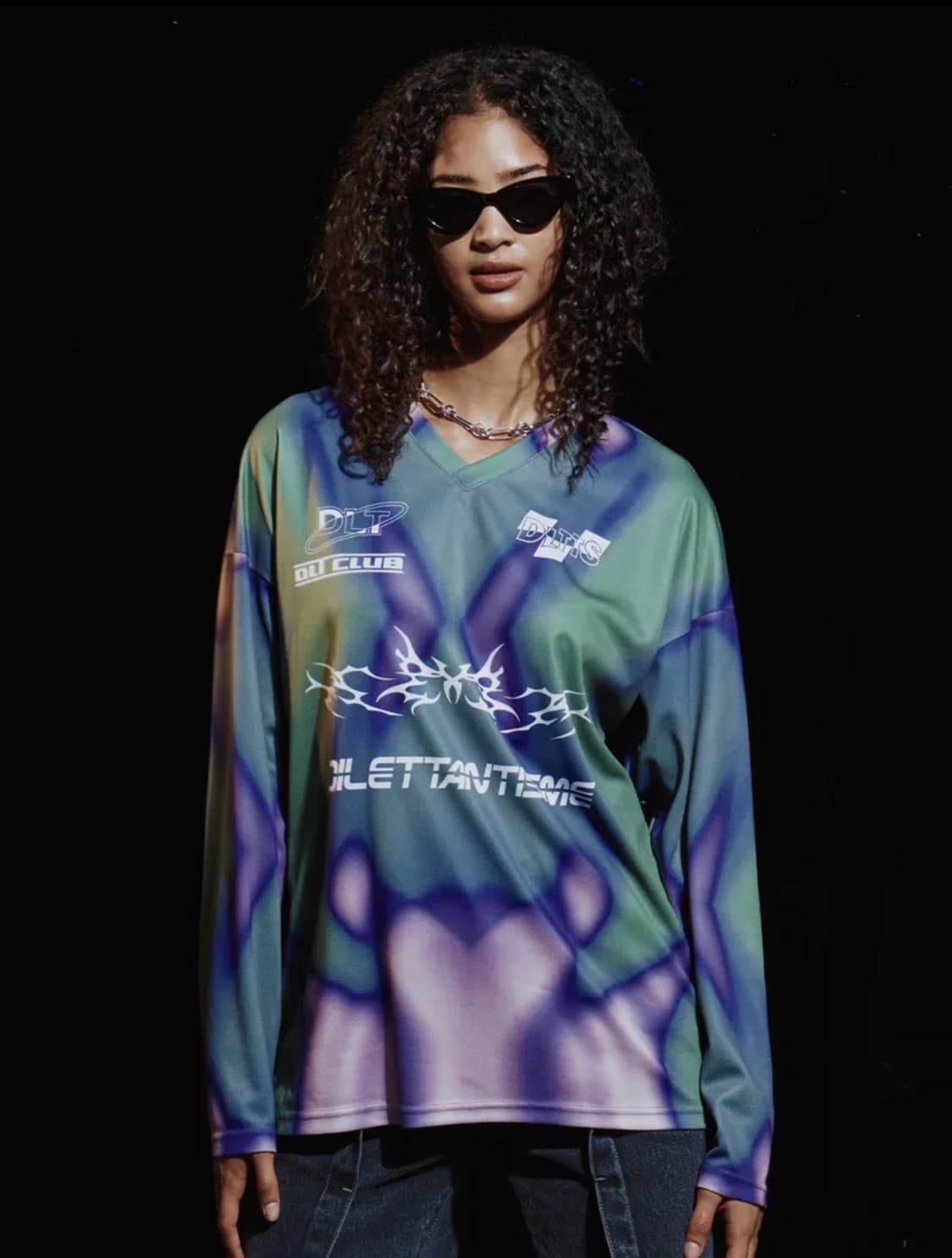 [남녀공용]딜레탕티즘 풋볼 져지 티셔츠 상품이미지1