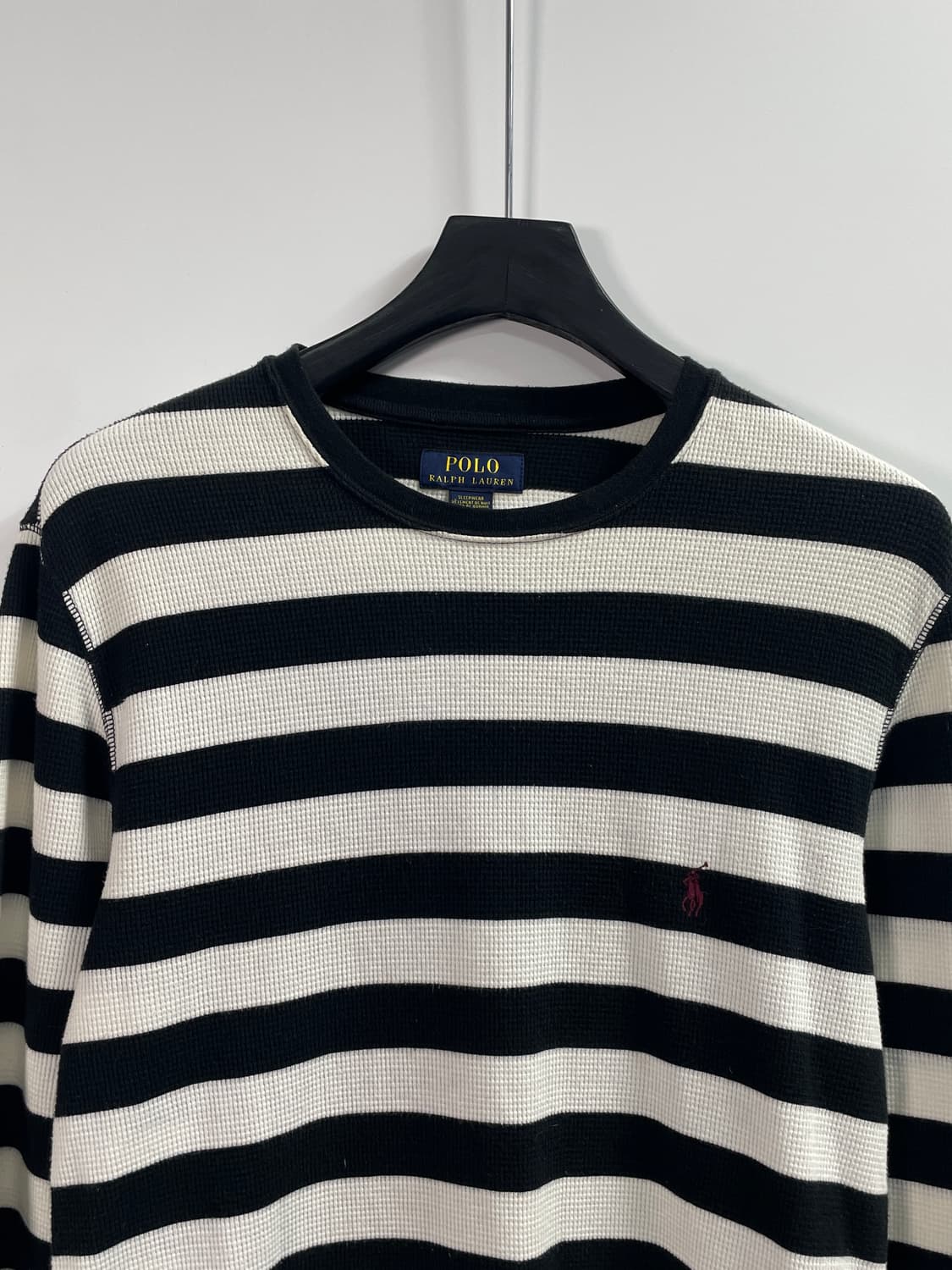 폴로 랄프로렌 단가라 엄성현 와플티 (on.418) 상품이미지2