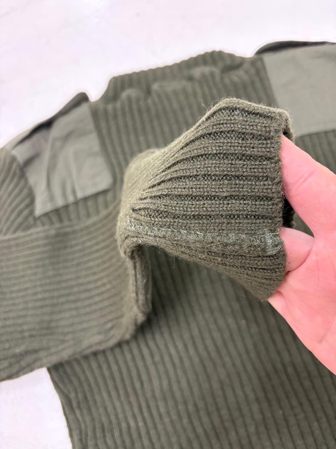 00’s USMC Service Wool sweater. 상품이미지8