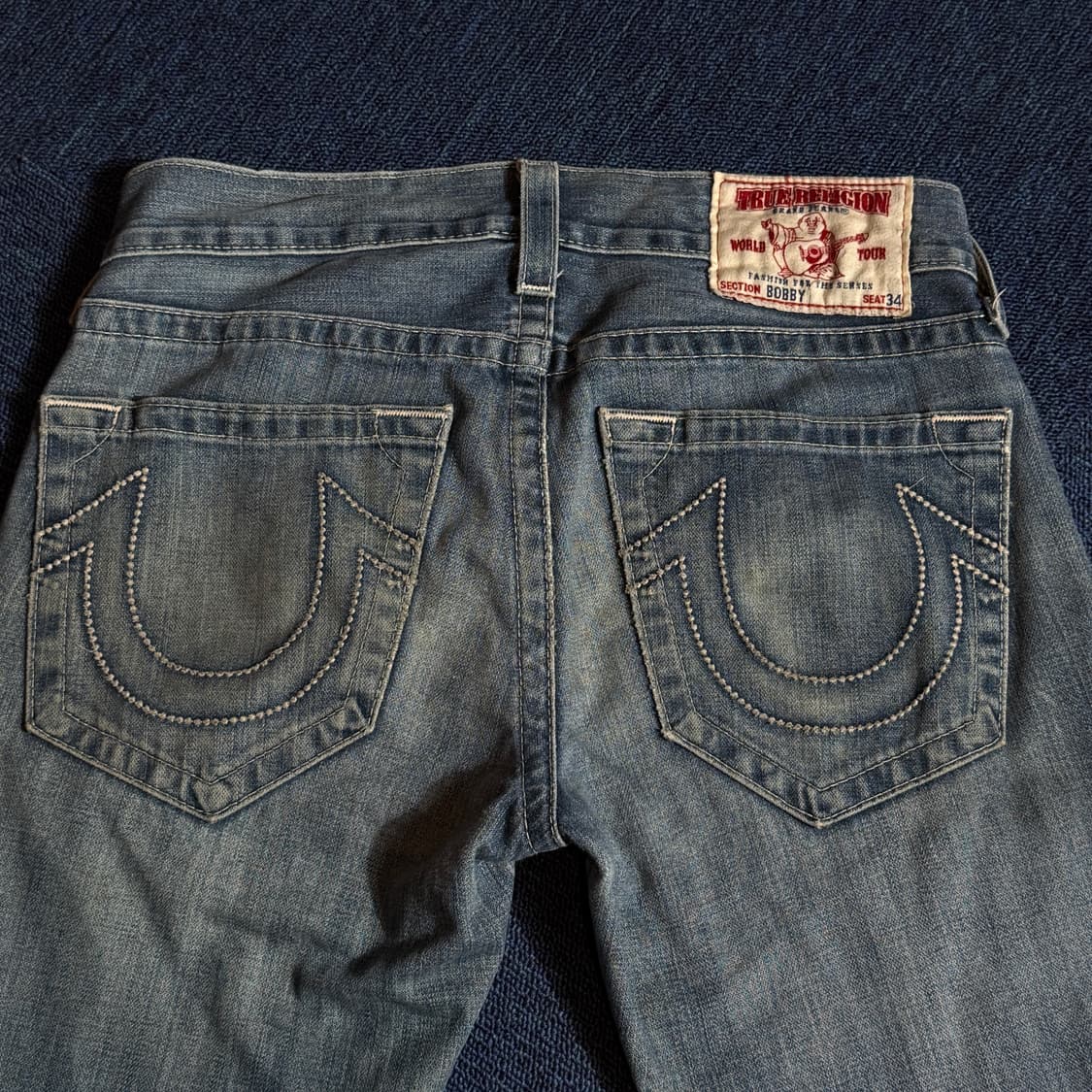트루릴리젼 워싱 데미지 데님팬츠 상품이미지6