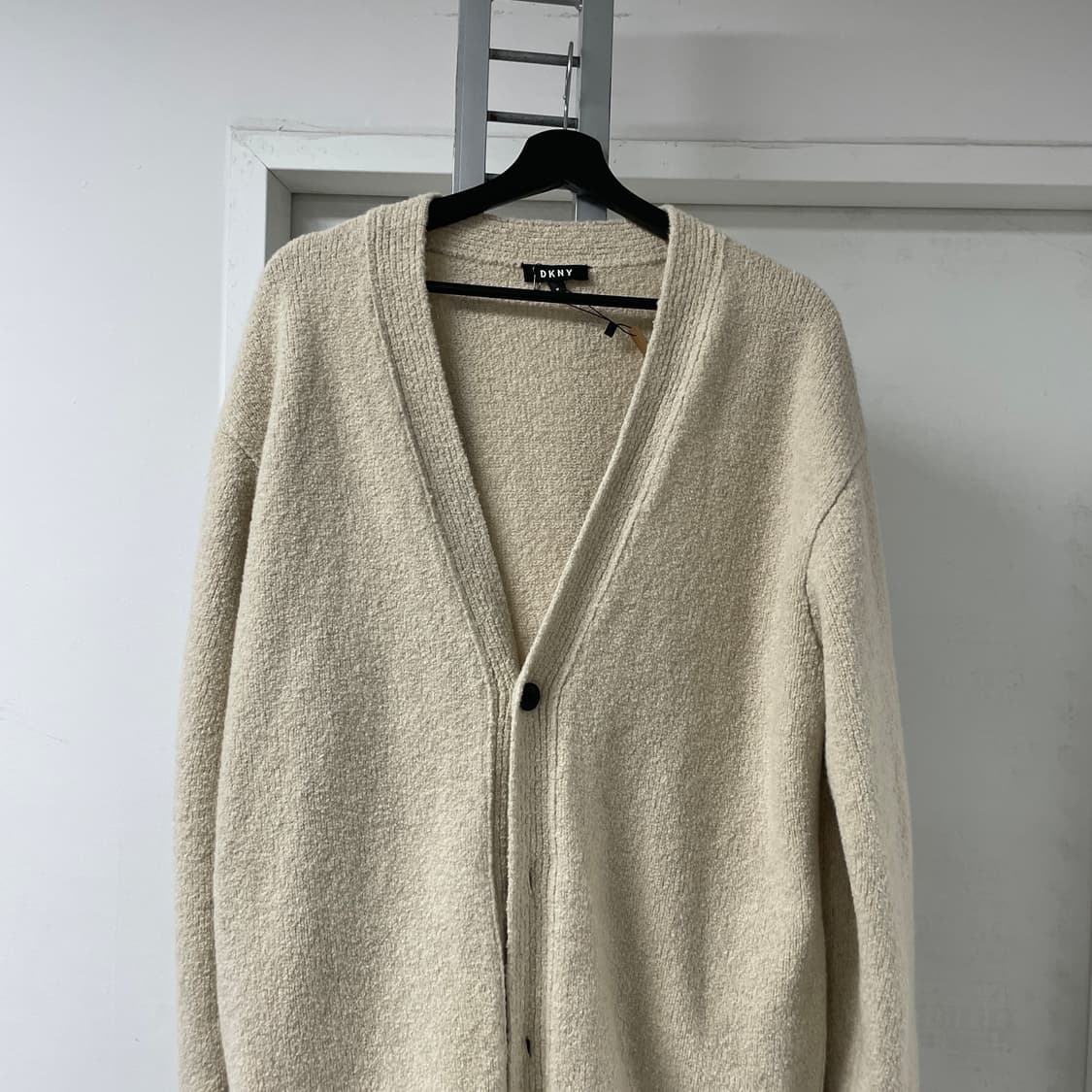 DKNY 아이보리 가디건 M 상품이미지2