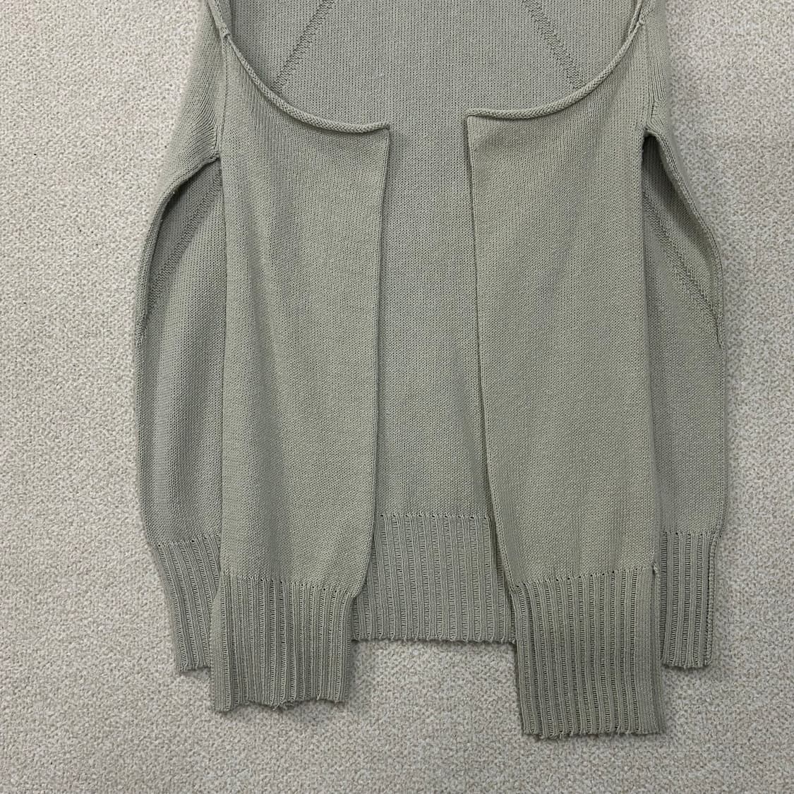 (M) 릭오웬스 23S/S  컷오프 니트 탑  상품이미지5