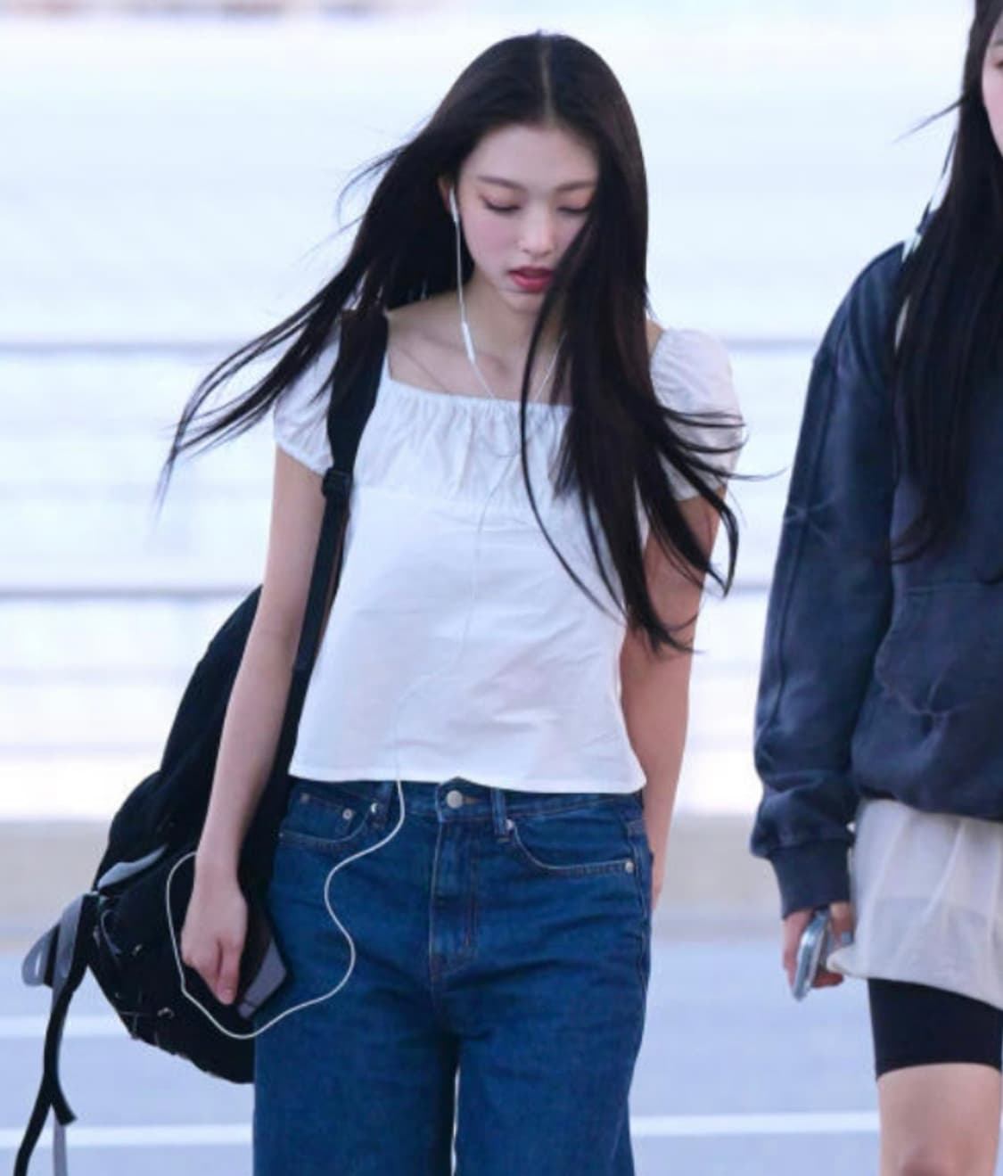 로우클래식 셔링 탑 블라우스  상품이미지3