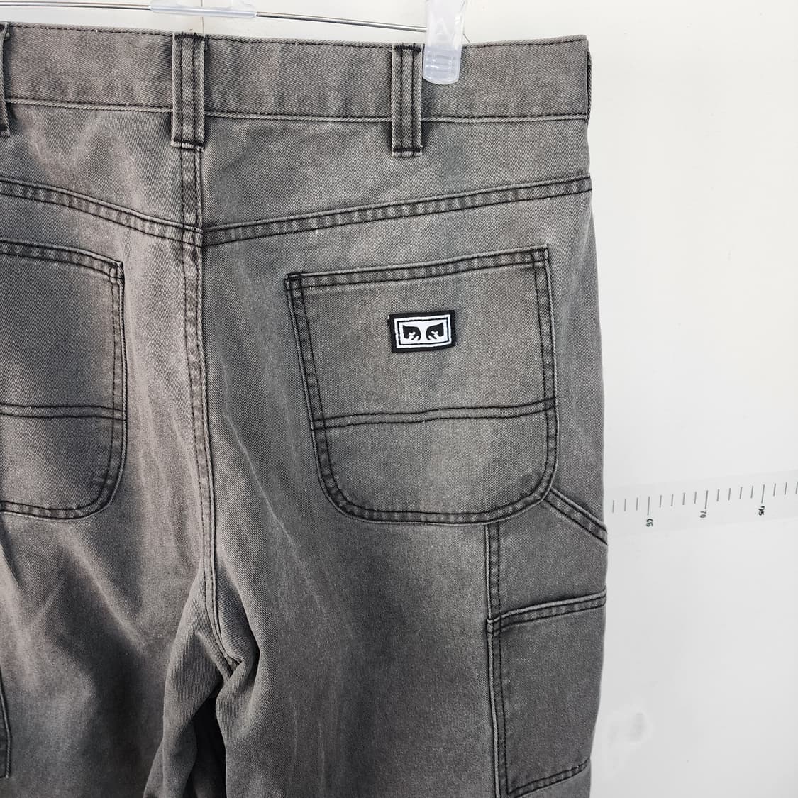 OBEY 워싱 데님 팬츠 그레이 상품이미지6