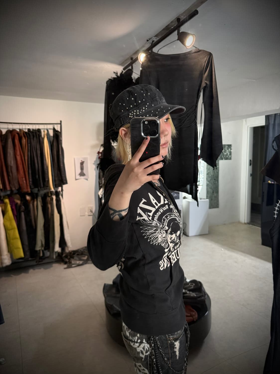 00s stud detail cap 상품이미지5