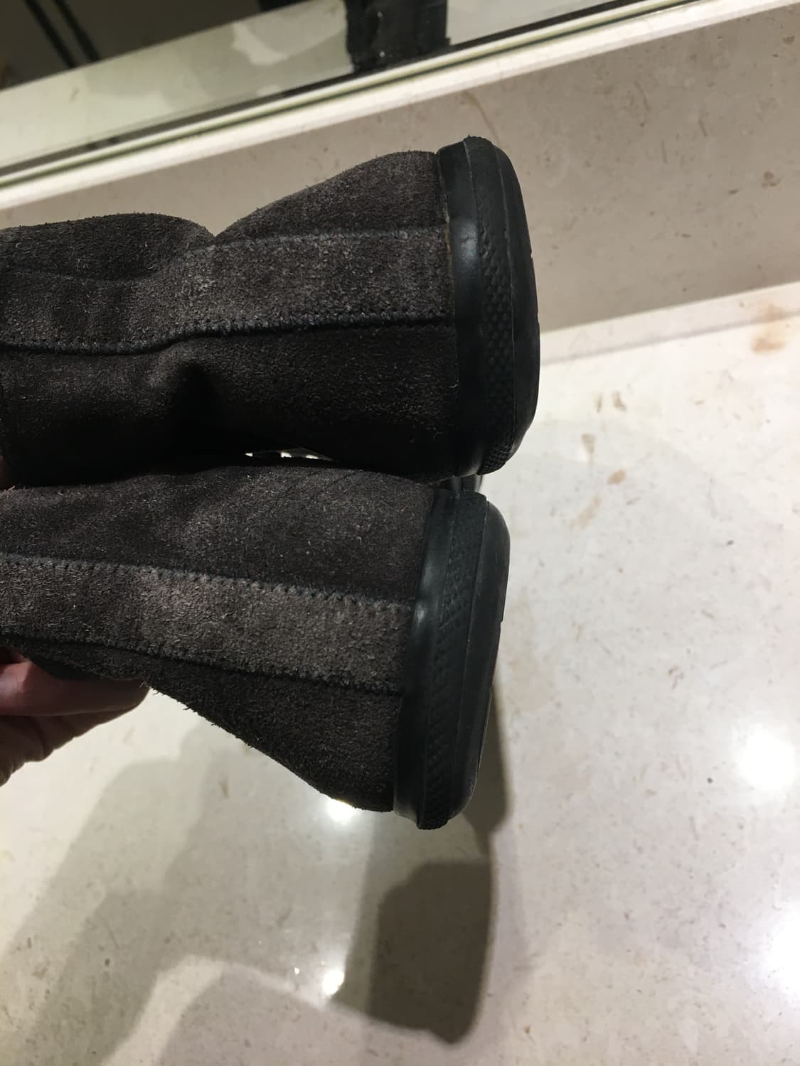 프라다 스포츠 스웨이드 하이탑 상품이미지4