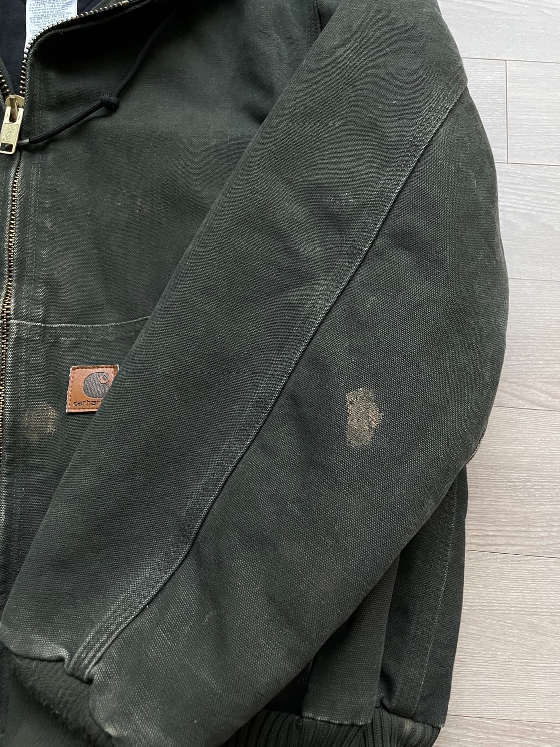 칼하트 j130 mos 모스 액티브 샌드스톤 빈티지 carhartt 상품이미지7