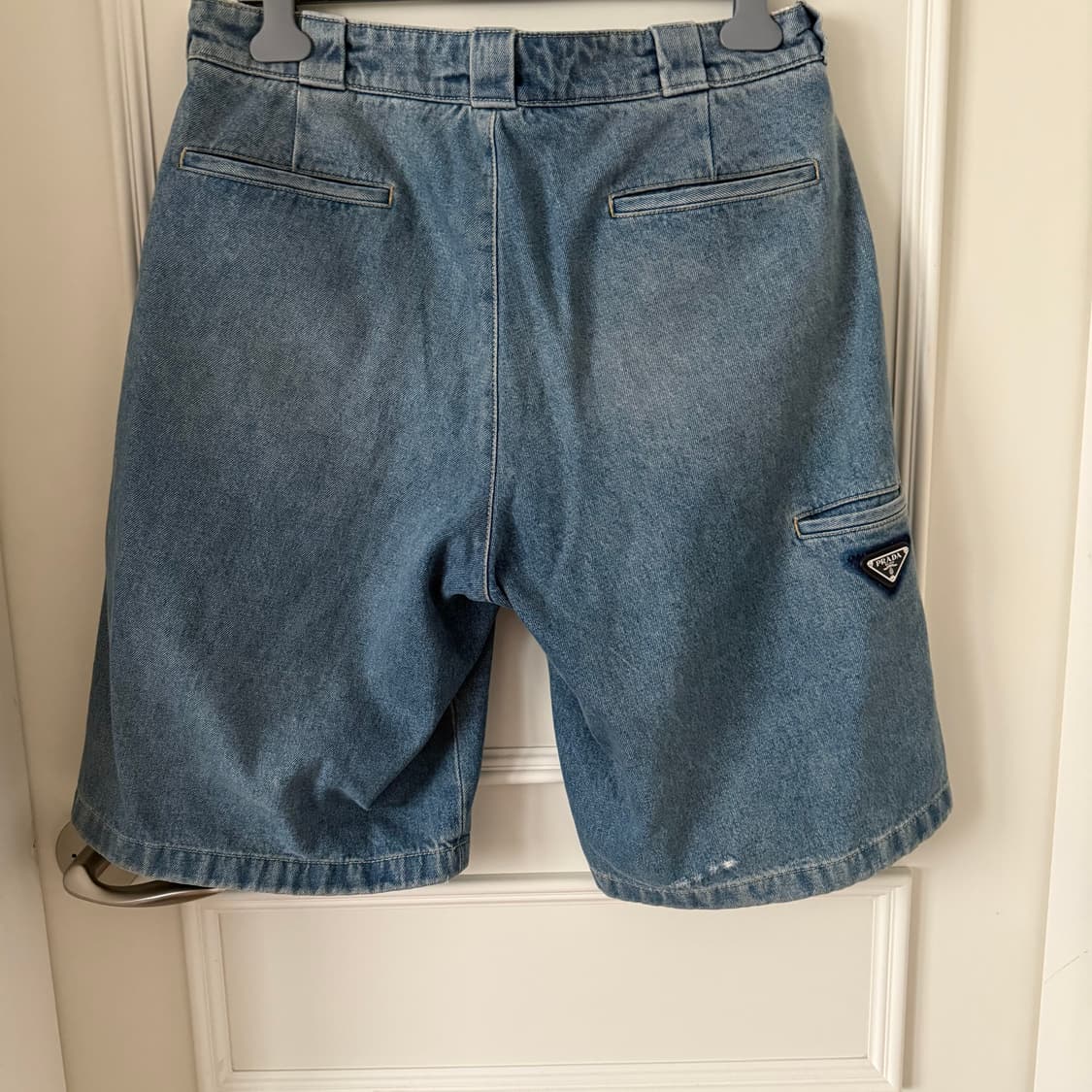프라다 데님 버뮤다 상품이미지2