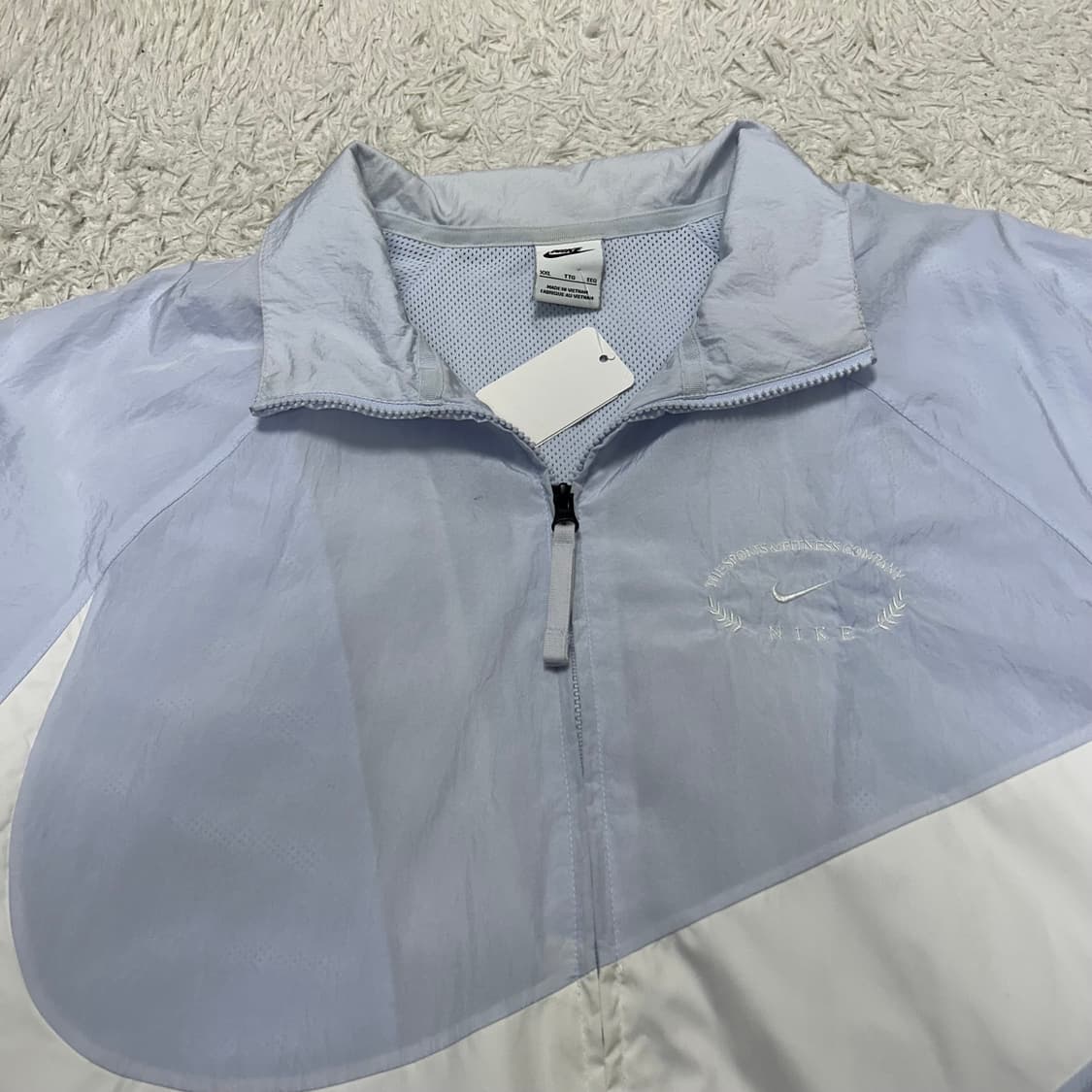 Nike NSW Big Swoosh Sky Blue Windbreaker 상품이미지5