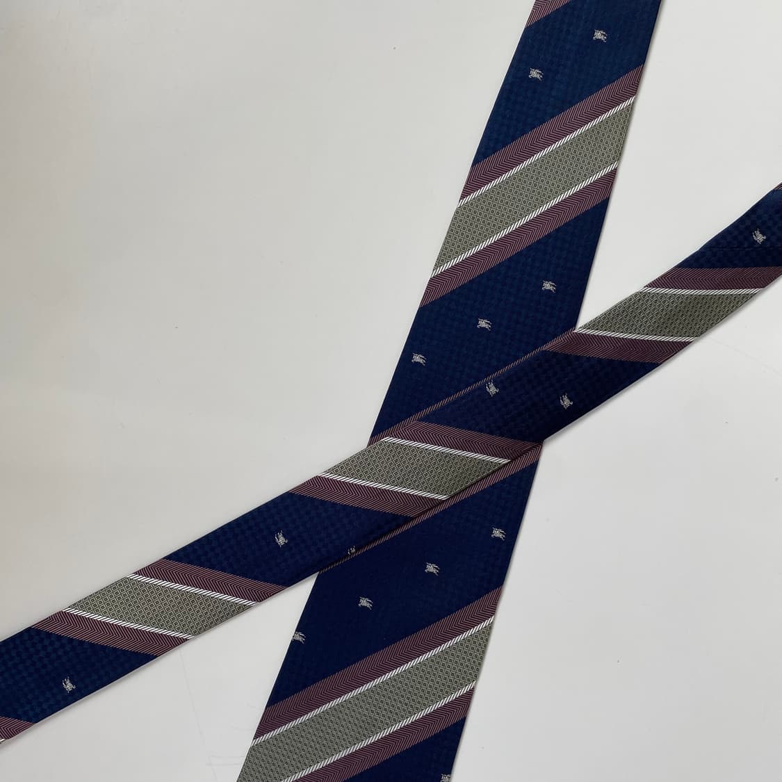 버버리 (Burberrys) 모노그램 정품 명품넥타이 상품이미지4