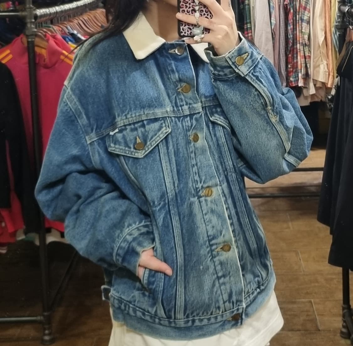 [Hi] carhartt 칼하트 데님자켓 블루 상품이미지3
