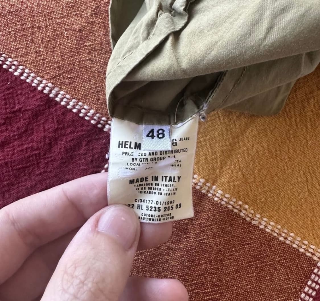 헬무트랭 아카이브 helmutlang 99AW anorak 상품이미지3