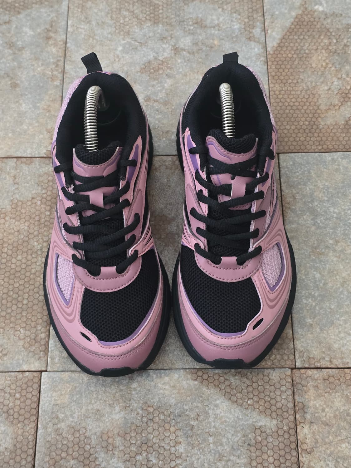 (230)휠라 인터런 핑크 블랙  상품이미지2