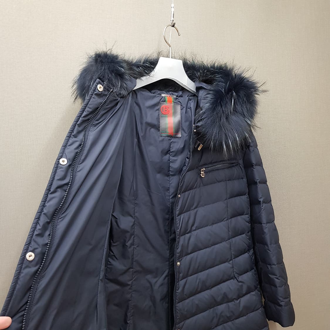 보티첼리 여성 롱패딩 구스다운 점퍼 88사이즈 상품이미지3