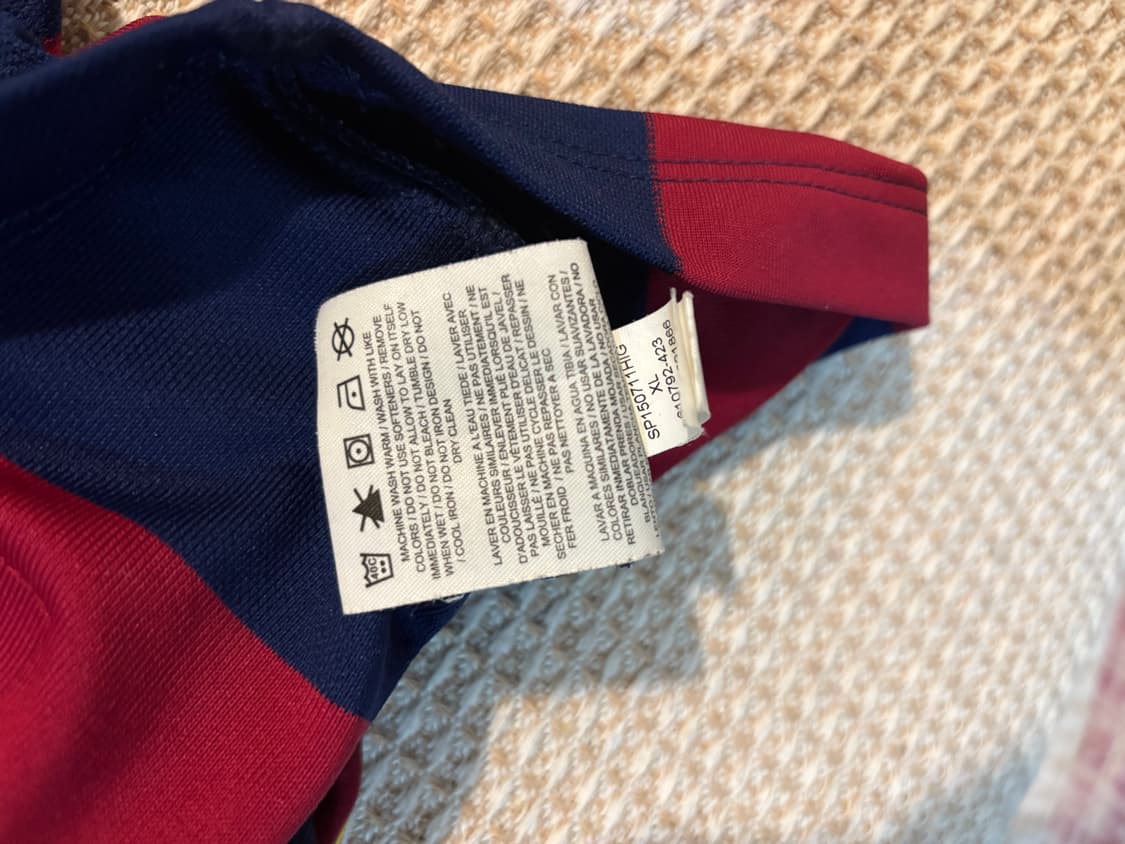 Nike 메시 바르셀로나 14-15 XL 80 유니폼 상품이미지5