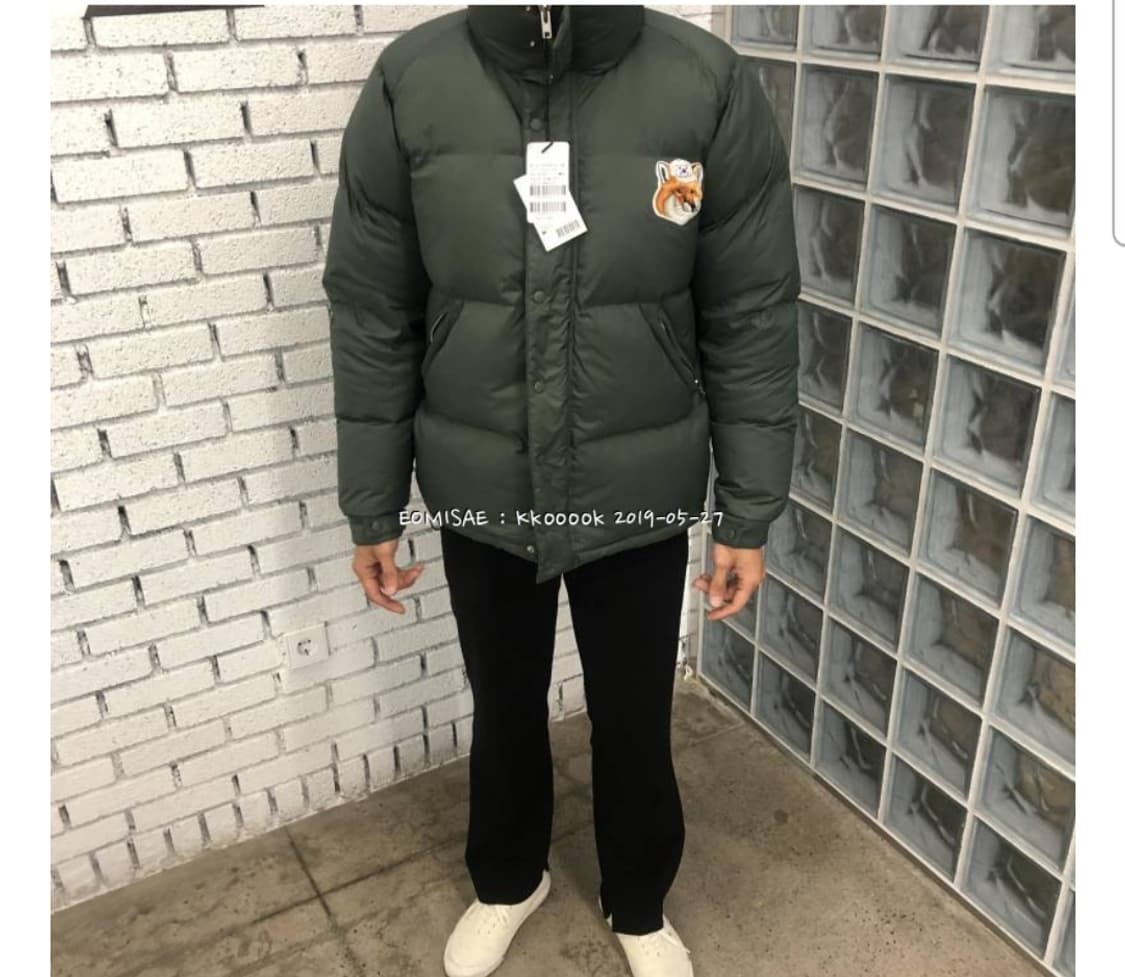 메종키즈네 국뽕 패치 오리털 패딩 남자100~105 상품이미지1