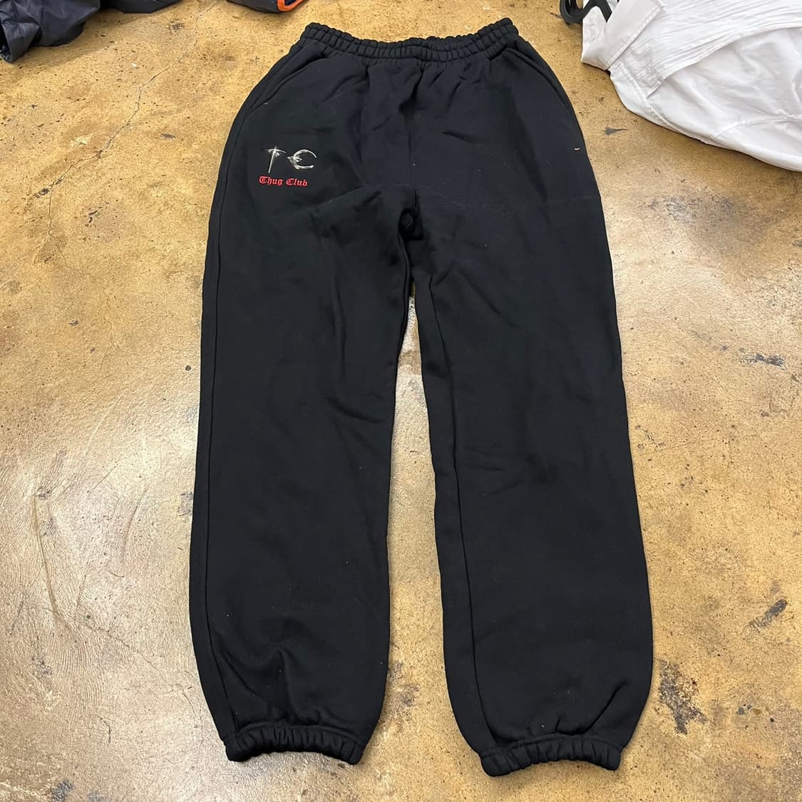 [정품/2] 떠그클럽 Thug Club 블랙 트레이닝 바지 b17 상품이미지2