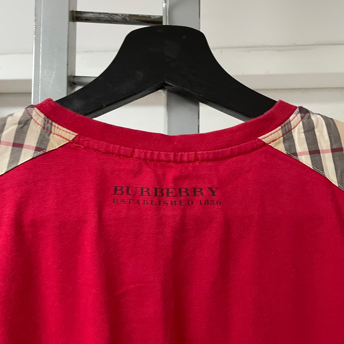 버버리 반팔 티셔츠 레드 12(W) 상품이미지6