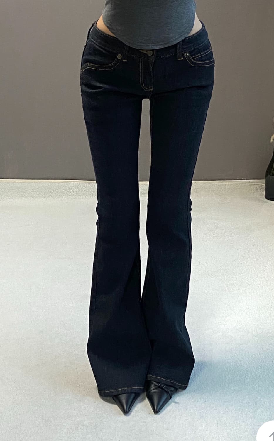 비츠앤밥스 deep dive low bootscut pants 상품이미지1