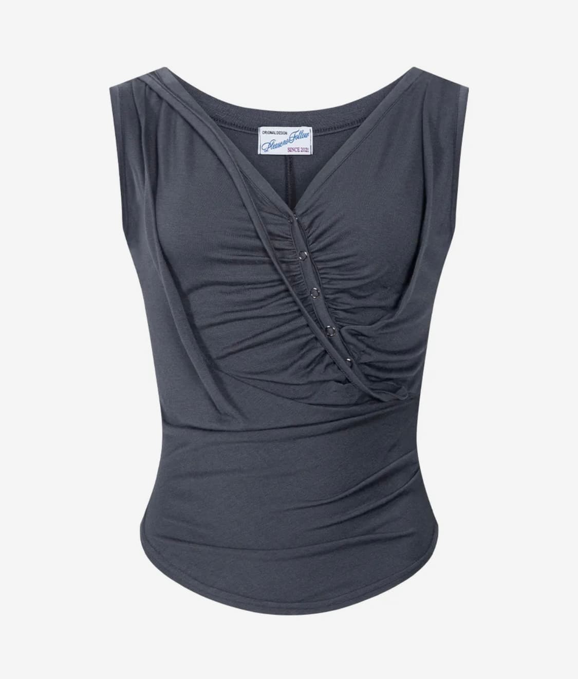 Deba Sleeveless Top (Charcoal) 상품이미지2