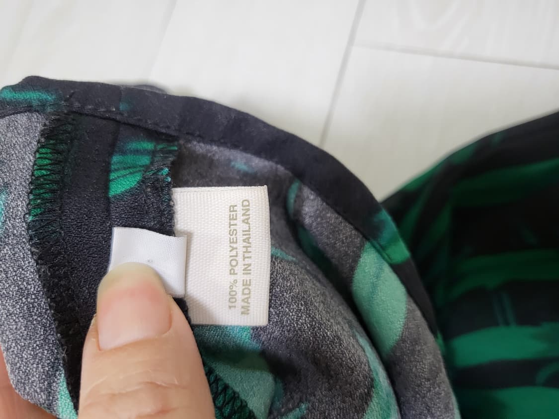 톰그레이 하운드 수입한 시스루 실키  패턴 바지 44-55 상품이미지8