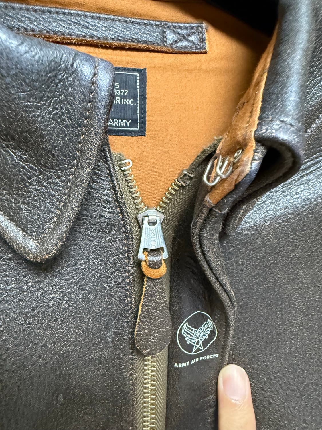 아카펠라클로딩 Lot. 410 Type A-2 자켓 Flight Jack 상품이미지3