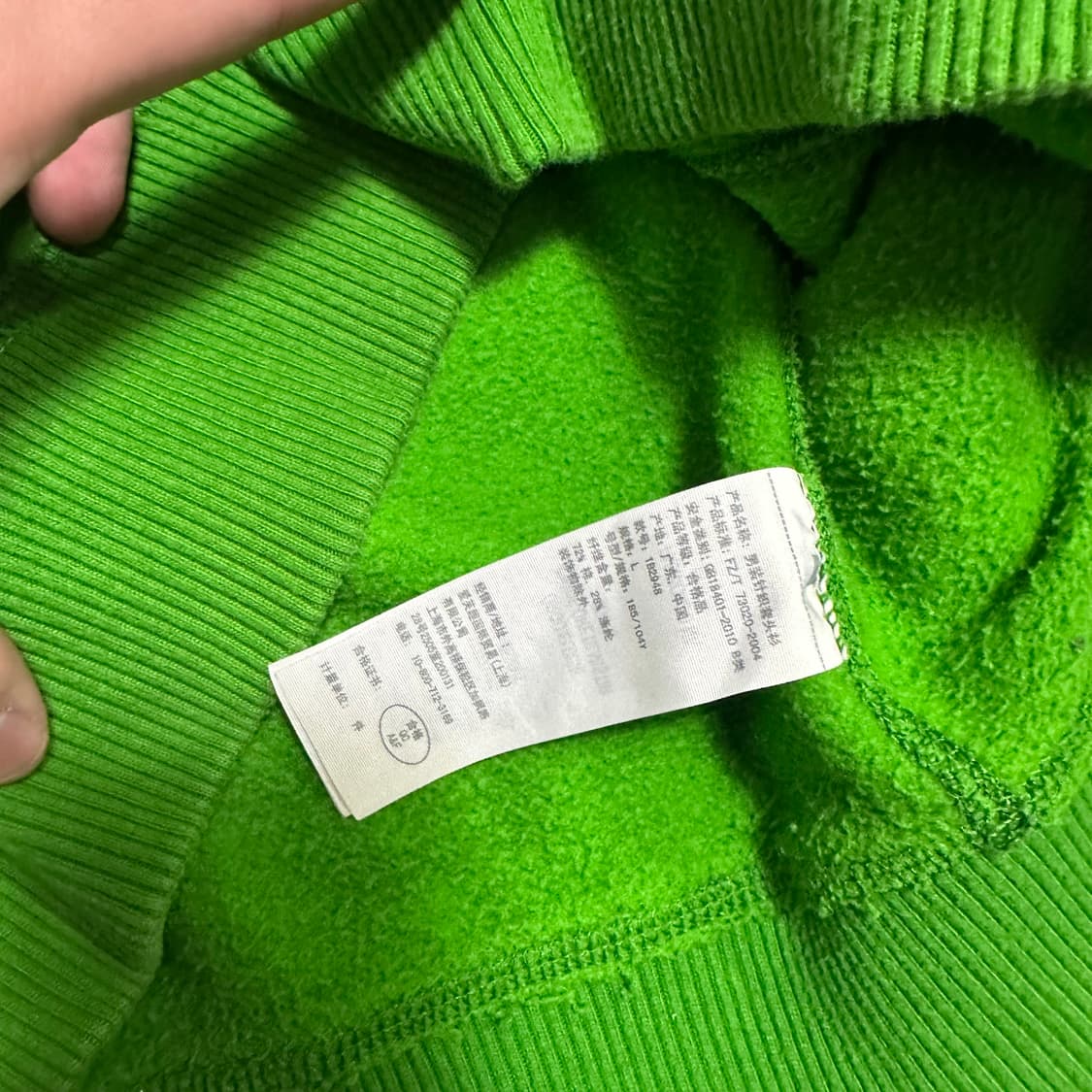 (L) 아베크롬비 말차 그린 후드티 상품이미지3