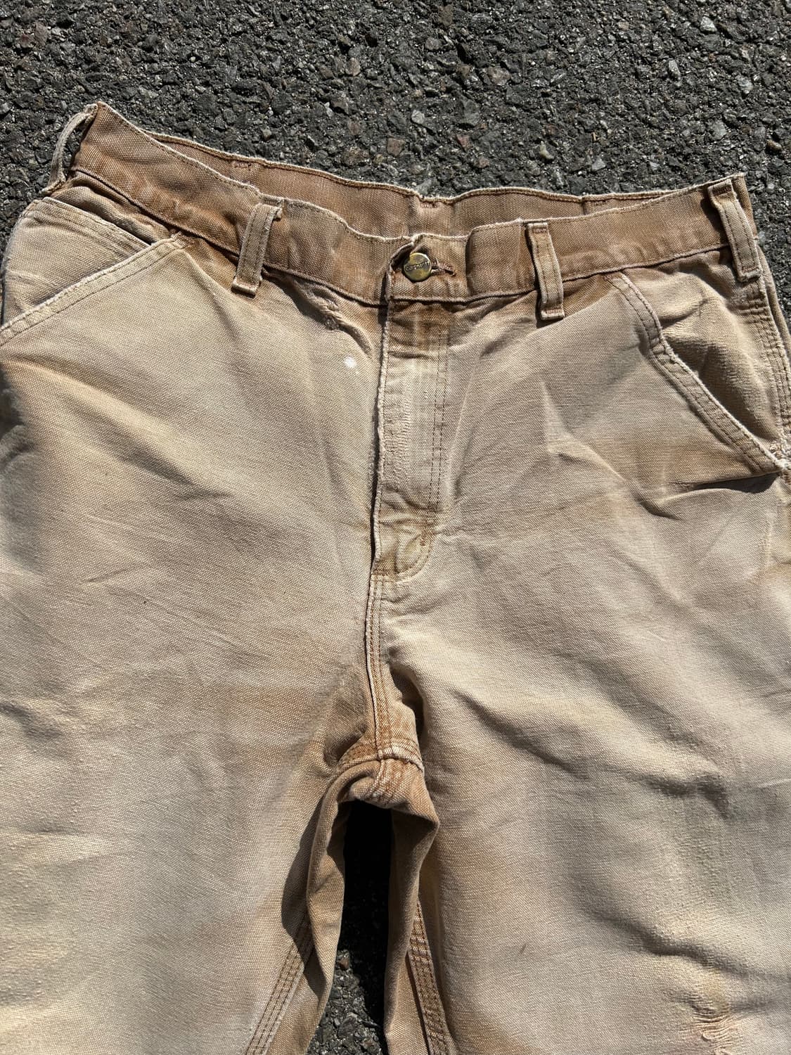 칼하트B11 싱글니 브라운 33 상품이미지3