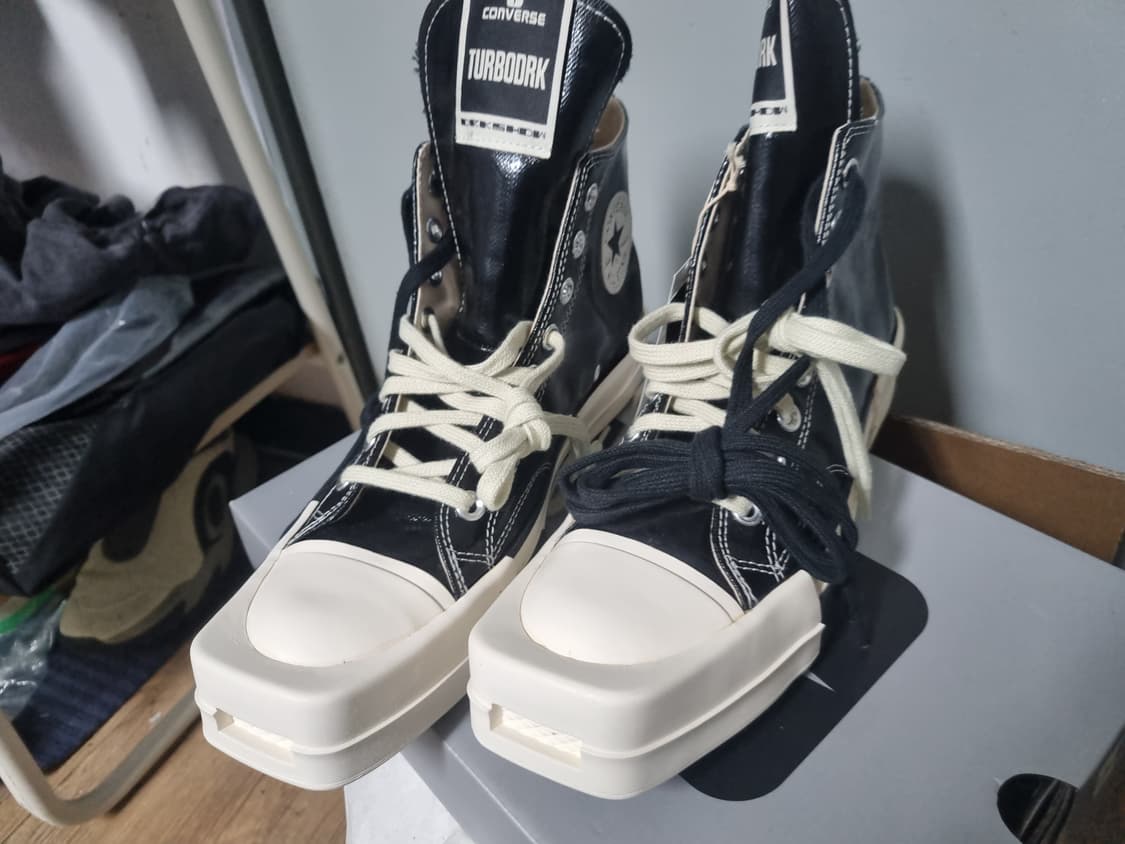 컨버스 릭오웬스 다크쉐도우 터보다크 래커드 상품이미지3