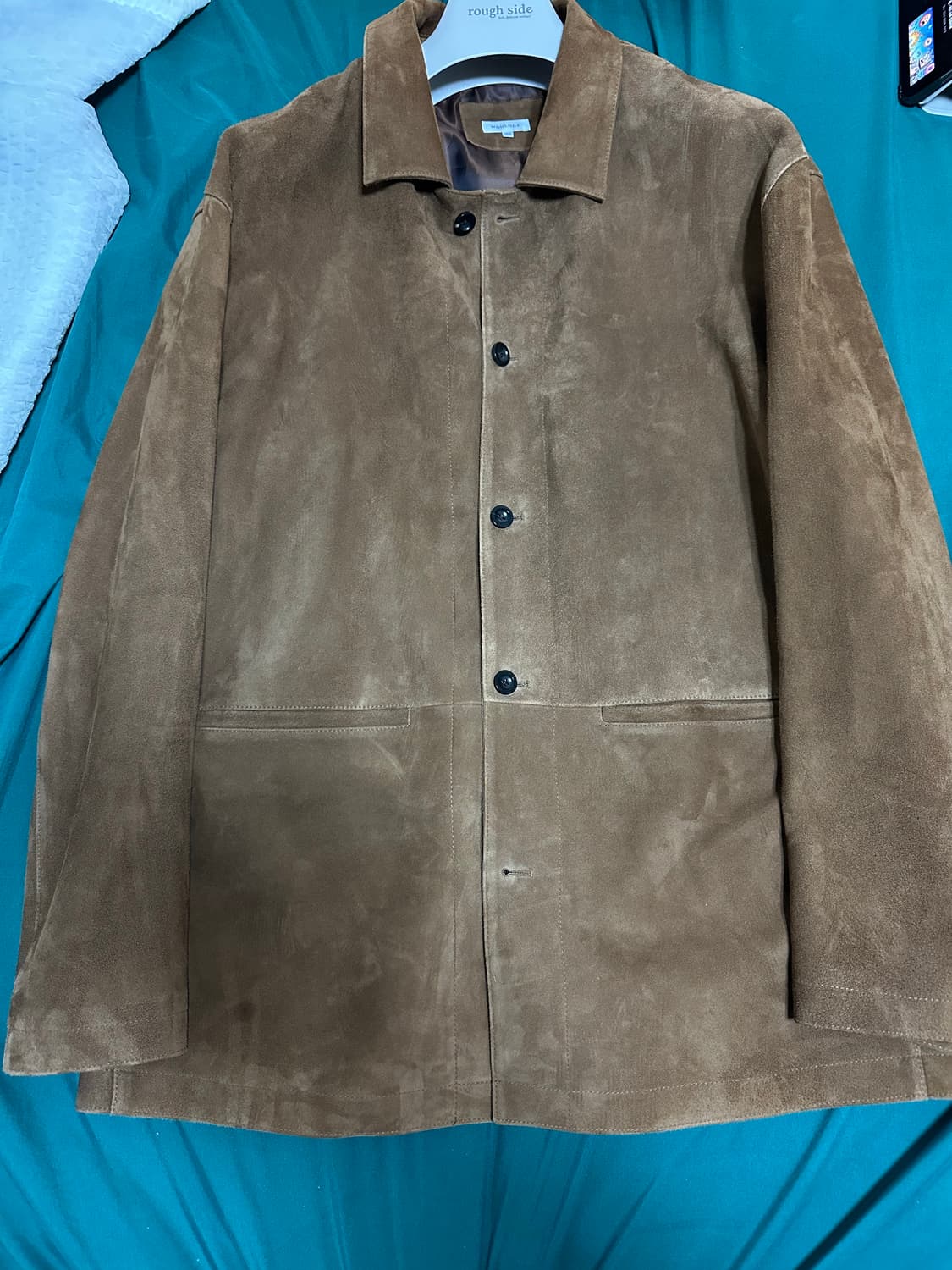 (3) 우드비 고트스웨이드 자켓 상품이미지1