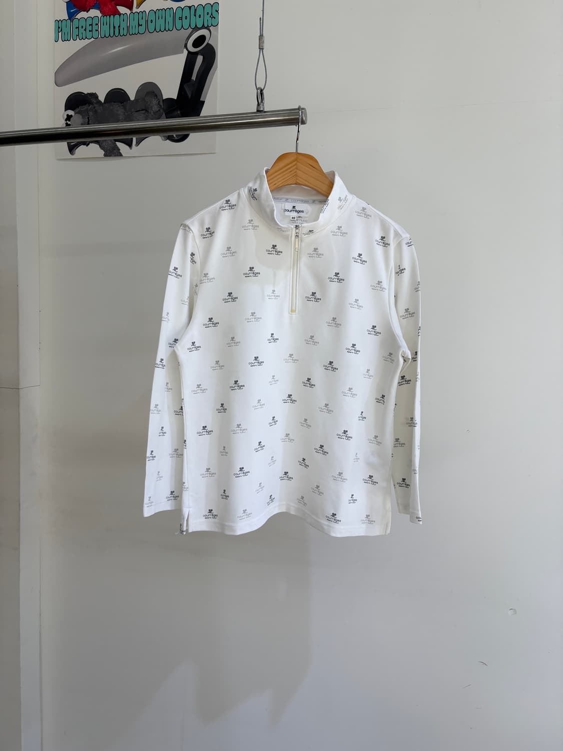 COURREGES (Made in Japan) 긴팔티셔츠 상품이미지1