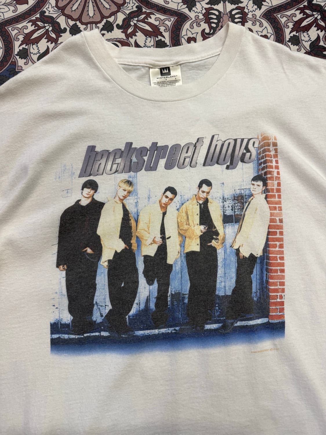 90s 백스트리트 보이즈 투어티셔츠 상품이미지2