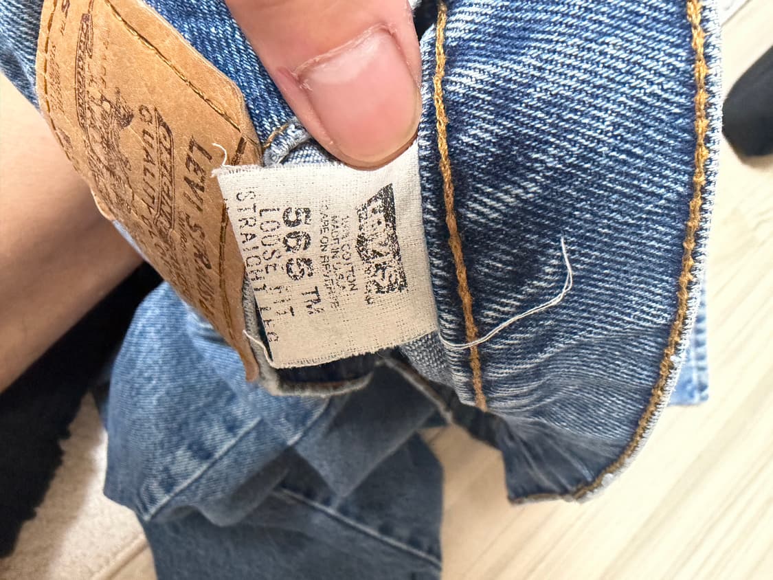 빈티지 00s 90s 리바이스 levis 565 made in usa 상품이미지4